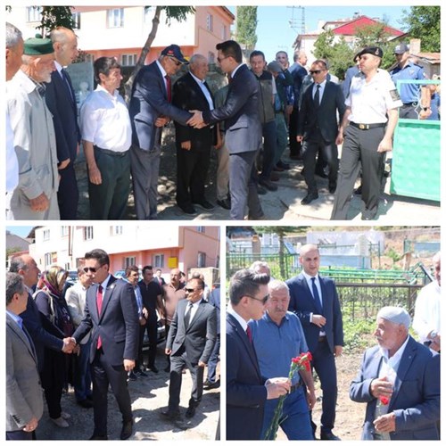 Kaymakamımız Şeref GÜLYER'in katılımlarıyla 15 Temmuz Demokrasi ve Milli Birlik Günü etkinlikleri gerçekleştirildi.